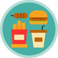 design de ícone de vetor de fastfood