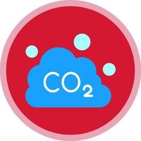 design de ícone de vetor de co2