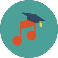ícone de vetor de educação musical