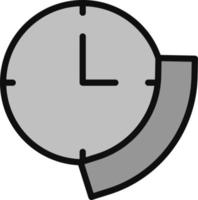 ícone de vetor de tempo de período