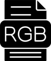 ícone de vetor rgb