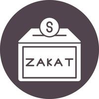 ícone de vetor de zakat