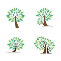 design de imagens do logotipo da árvore vetor