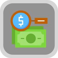 pesquisar design de ícone de vetor de dinheiro