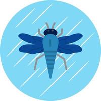 design de ícone de vetor de libélula