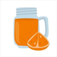 laranja suco decantador vetor