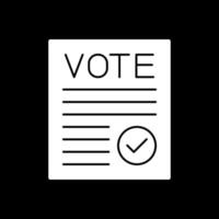 voto verificado design de ícone vetorial vetor