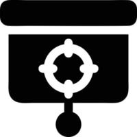 alvo foco ícone símbolo Projeto imagem, ilustração do a sucesso objetivo ícone conceito. eps 10 vetor