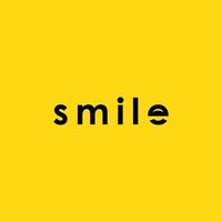 smile logo vector template design ilustração