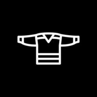 design de ícone de vetor de camisa de hóquei