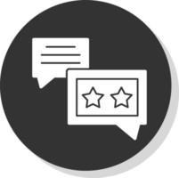 design de ícone de vetor de feedback