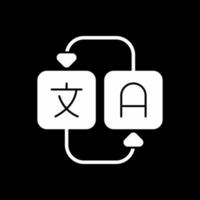 design de ícone de vetor de tradução