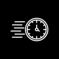 design de ícone de vetor de tempo rápido