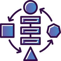 design de ícone de vetor de procedimento