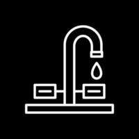 design de ícone de vetor de torneira