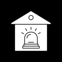 design de ícone de vetor de alarme de segurança