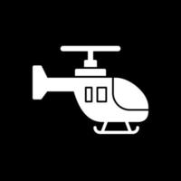 design de ícone de vetor de helicóptero