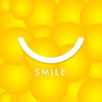 smile logo vector template design ilustração