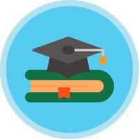 design de ícone de vetor de pós-graduação