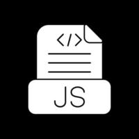 design de ícone de vetor de arquivo javascript