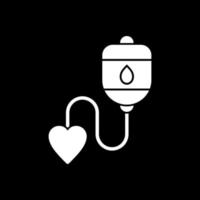 design de ícone vetorial de doação de sangue vetor