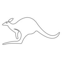 canguru ícone ilustração vetor