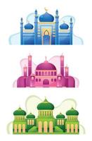 colorida mesquita conjunto vetor