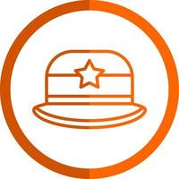 design de ícone de vetor de chapéu