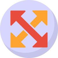 design de ícone de vetor alternativo de link externo