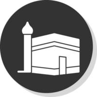 design de ícone de vetor de kaaba