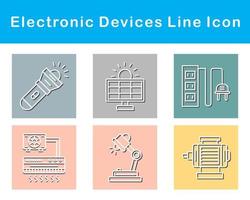 eletrônico dispositivos vetor ícone conjunto