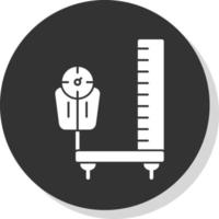 design de ícone de vetor de índice de massa corporal