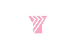 Rosa carta x alfabeto logotipo ícone com linha Projeto. criativo geométrico modelo para companhia e o negócio vetor