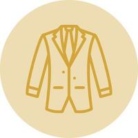design de ícone de vetor de casaco de negócios
