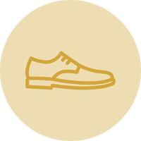 design de ícone vetorial de sapatos casuais vetor