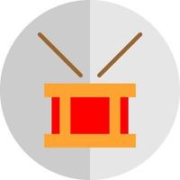 design de ícone de vetor de tambor steelpan