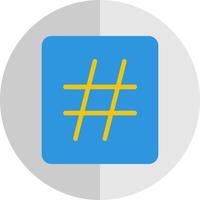 design de ícone de vetor de hashtag