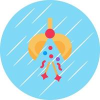 design de ícone de vetor de bola de confete