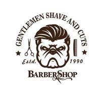barbearia logotipo vetor ilustração