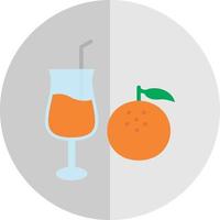 design de ícone de vetor de suco de laranja