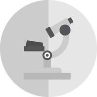 design de ícone de vetor de microscópio