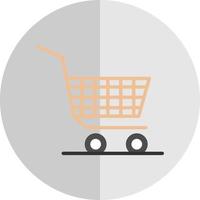 design de ícone de vetor de carrinho de compras