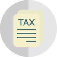 design de ícone de vetor de impostos