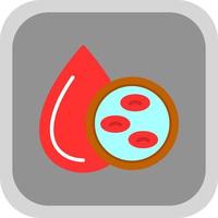 design de ícone de vetor de células sanguíneas