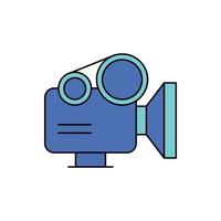 vídeo Câmera, gravação, vídeo gravação Câmera ícone vetor
