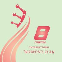 modelo de design de banner especial do dia internacional da mulher vetor