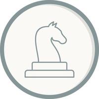 cavalo xadrez peça vetor ícone