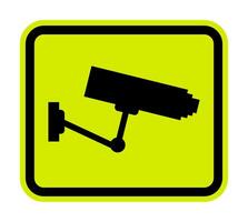 câmera icon.cctv de vigilância por vídeo. vetor