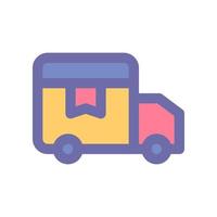 caminhão ícone para seu local na rede Internet projeto, logotipo, aplicativo, ui. vetor
