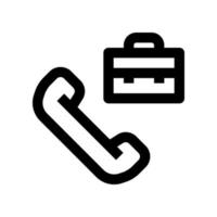 ícone de chamada telefônica para seu site, celular, apresentação e design de logotipo. vetor
